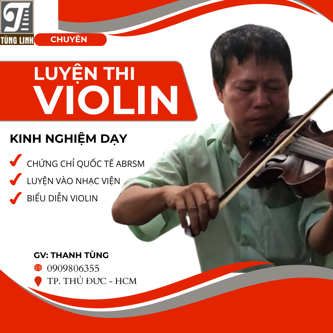 HỌC VIOLIN, DAY VIOLIN LUYEN THI VIOLIN