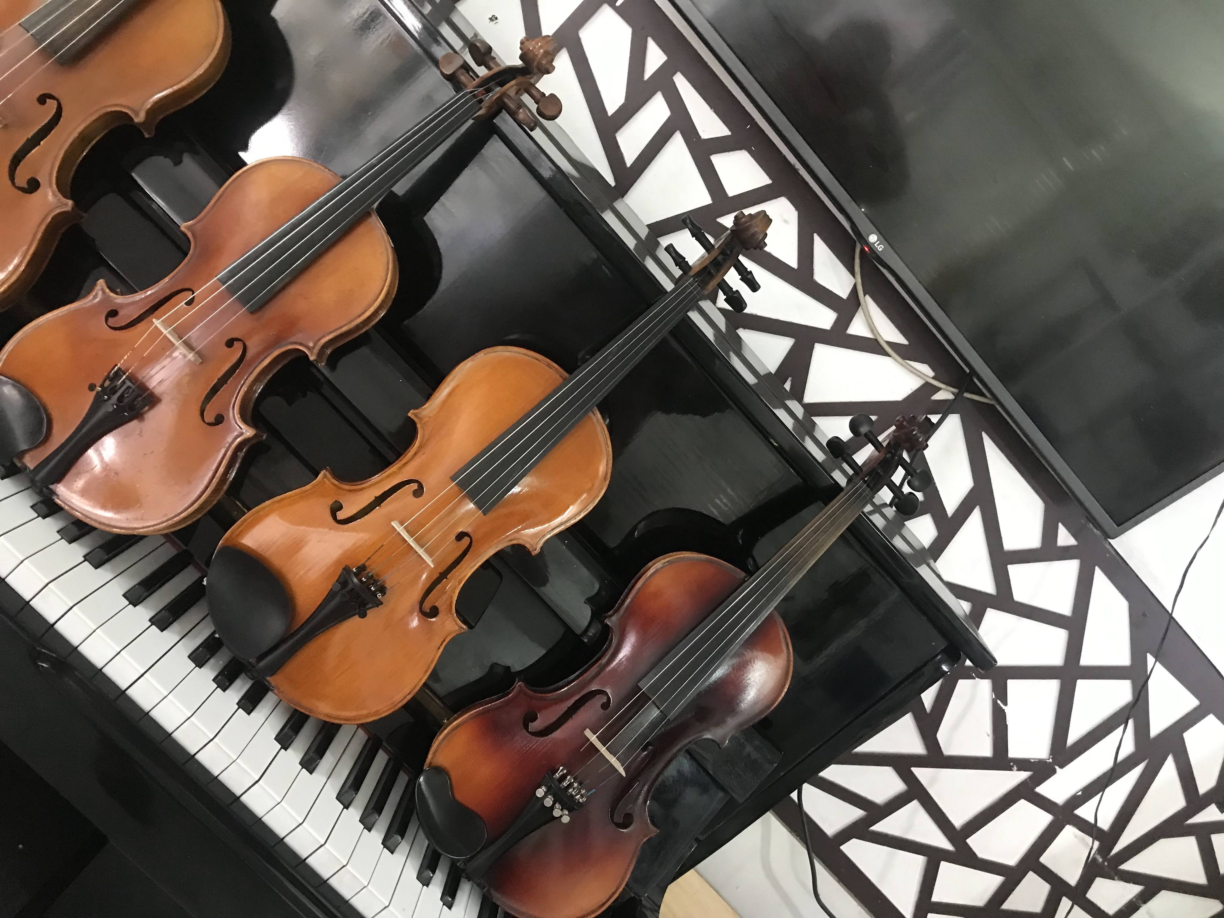 Đàn Violin Châu Âu - Của Pháp - Size 4/4 - Âm Thanh trầm ấm theo phong cách Pháp