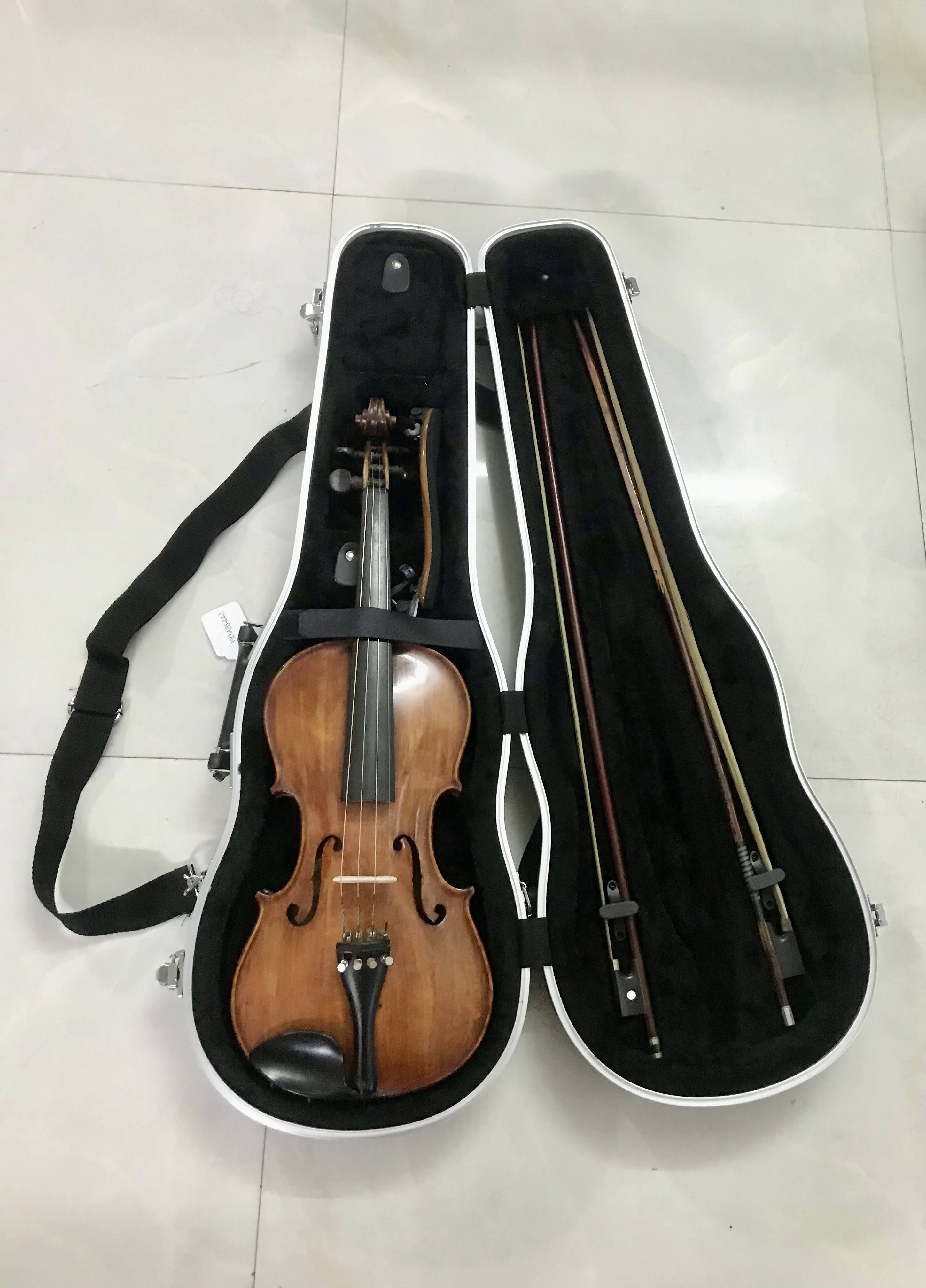 Box Violin, Violin Case, Hộp Đàn Violin, Chất liệu ABS - Phong Cách Châu Âu