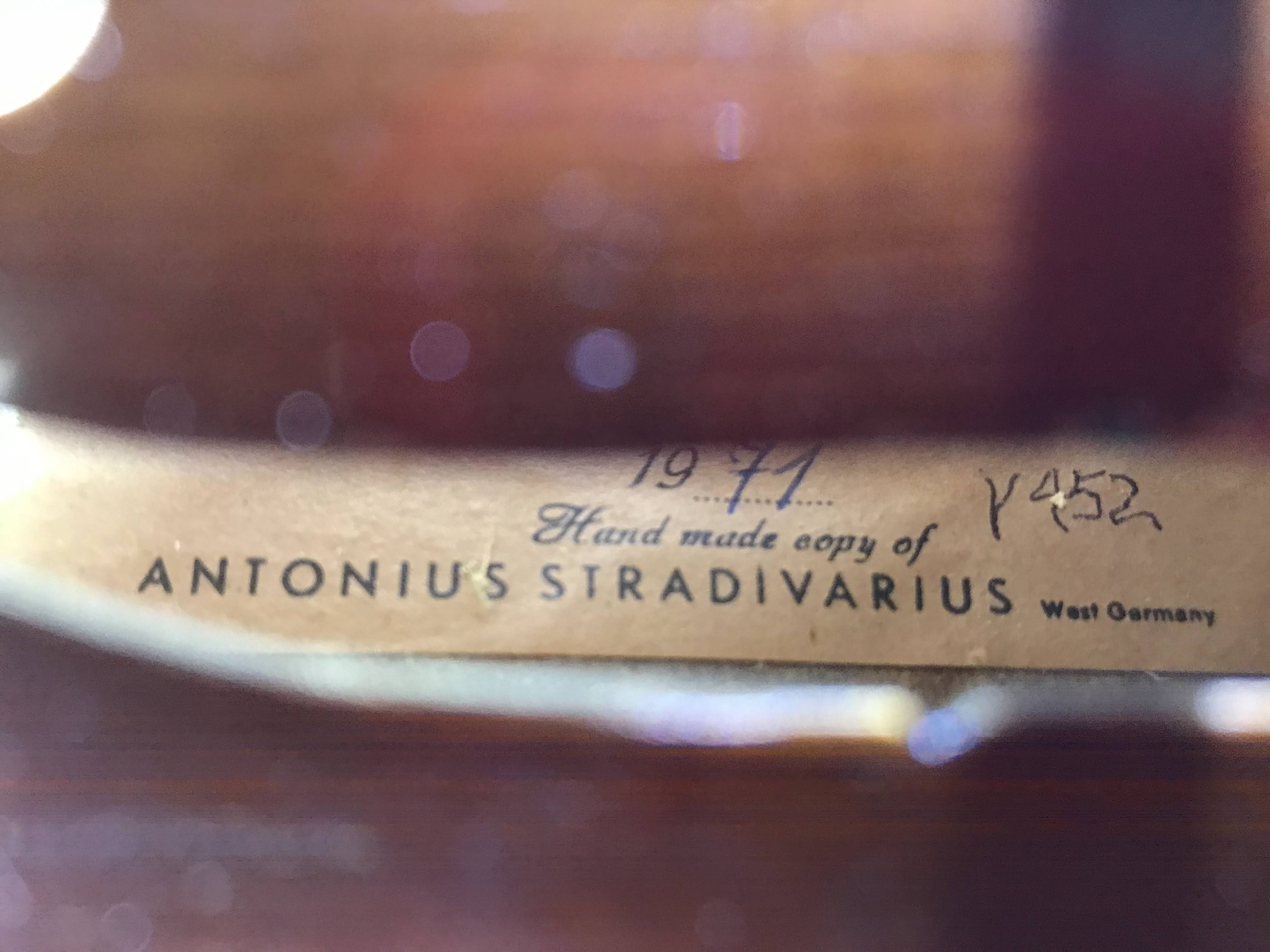 Đàn Violin Châu Âu - Size 3/4- Stradivarius 1971