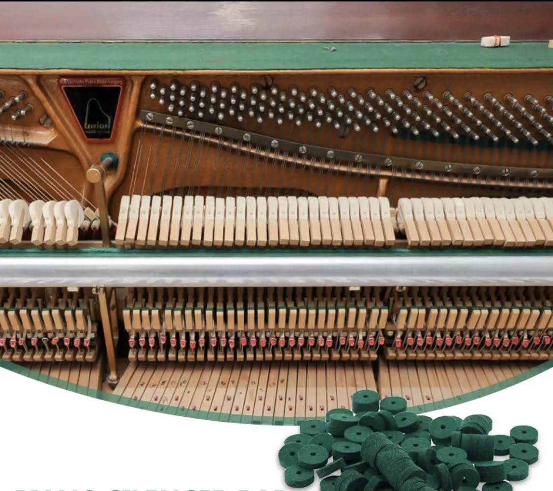 Piano cơ - 90c miếng đệm dưới phím đàn piano cơ - điều chỉnh phím piano