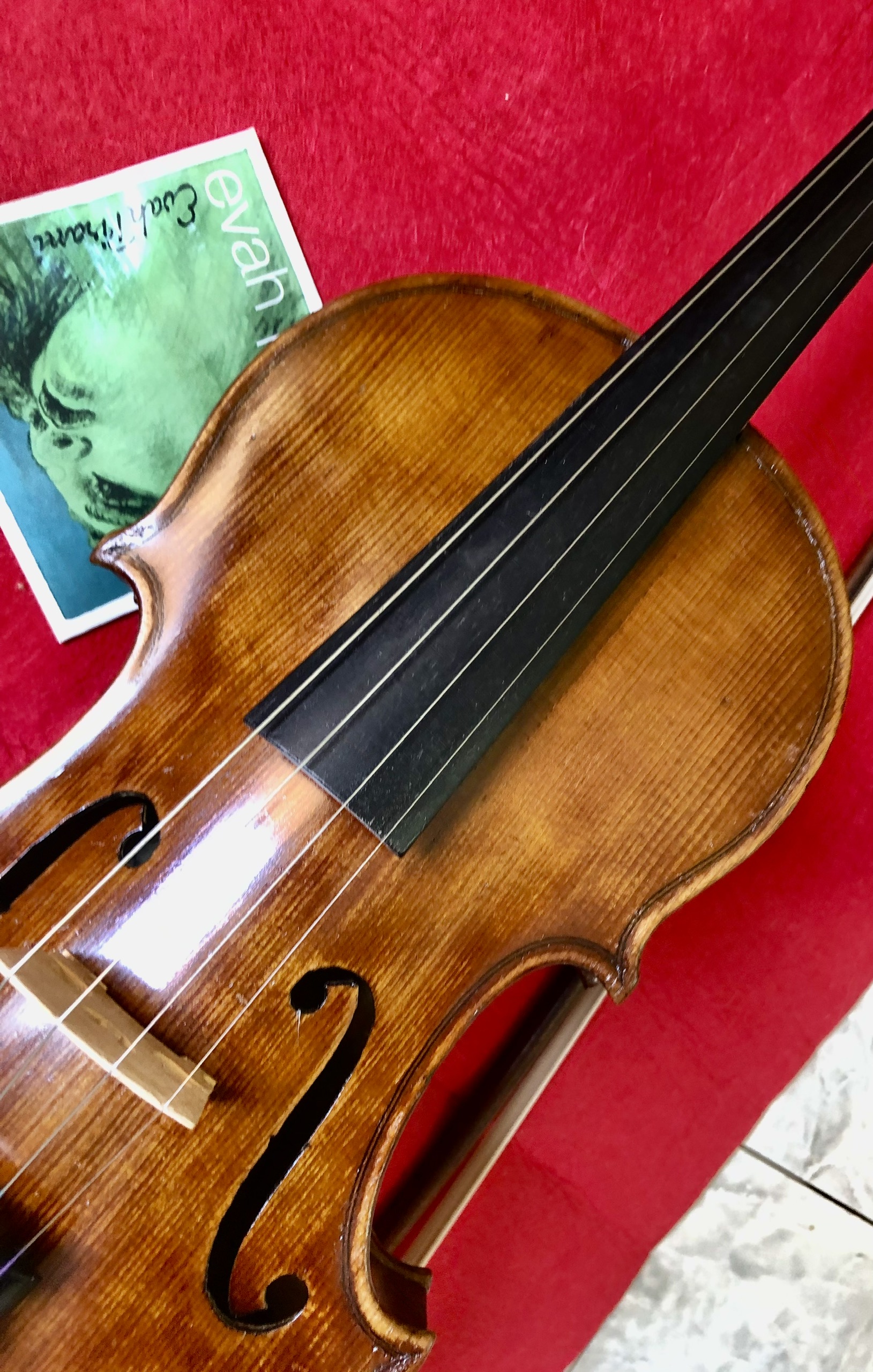 Violin Châu Âu Karl Heinel 1929