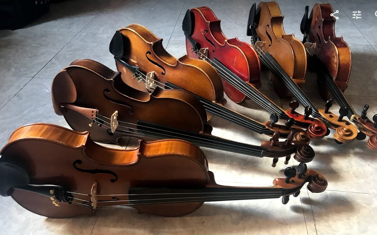 Đàn Violin, Viola 4/4 của Đức nhập xách tay Châu Âu